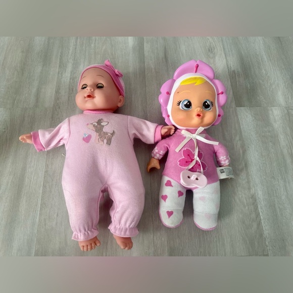 Cry Babies Tiny Cuddles Baby Doll and baby doll soft - Picture 1 of 1